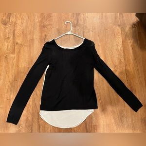 Express Black and White Shirt